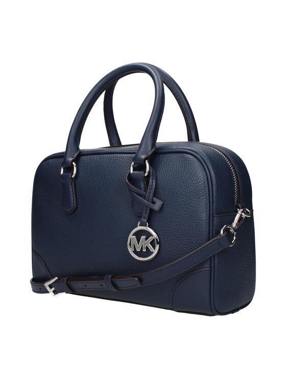 Michael Kors Michael Kors Torebka Blue Leather Hand Niebieski jasny