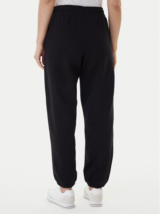 Calvin Klein Jeans Calvin Klein Jeans Pantaloni trening Foil Monologo LV047E826G Negru Regular Fit