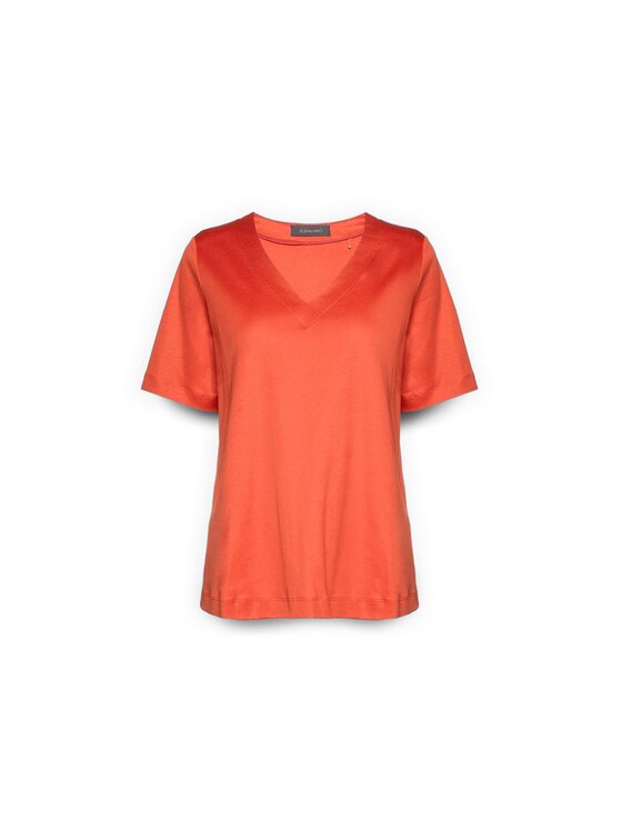 Elena Mirò Elena Mirò T-shirt G004Z000633N027 Arancione Regular Fit