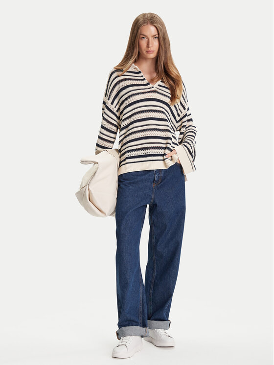 Tommy Hilfiger Tommy Hilfiger Kampsun WW0WW46524 Beež Relaxed Fit