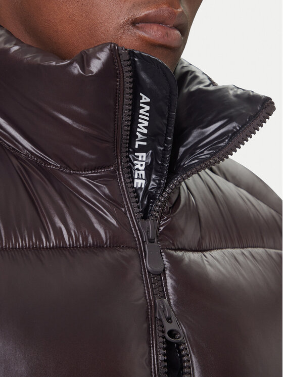 Save The Duck Save The Duck Елек D81382U LOVE21 Кафяв Regular Fit