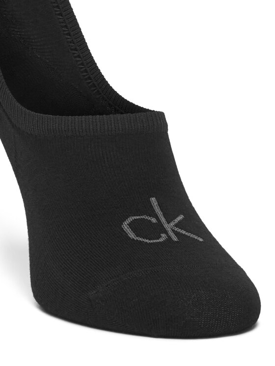 Calvin Klein Calvin Klein Набір з 2 пар жіночих підслідників 701228801 Чорний