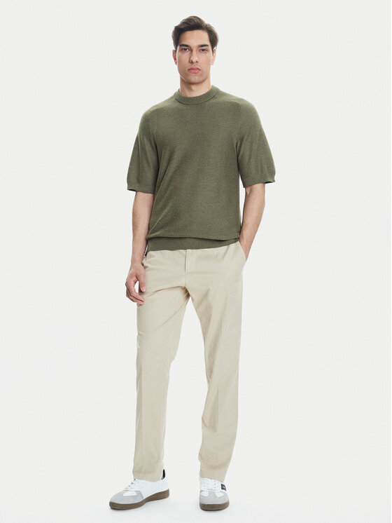 BOSS BOSS Светр Kencel 50545678 Зелений Regular Fit