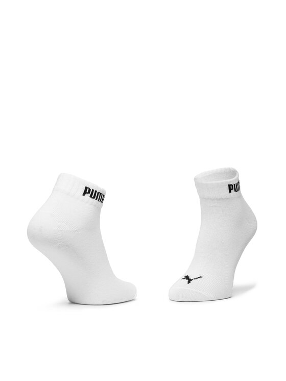 Puma Puma Unisex trumpų kojinių komplektas (3 poros) 90793502 r.39/42 Balta