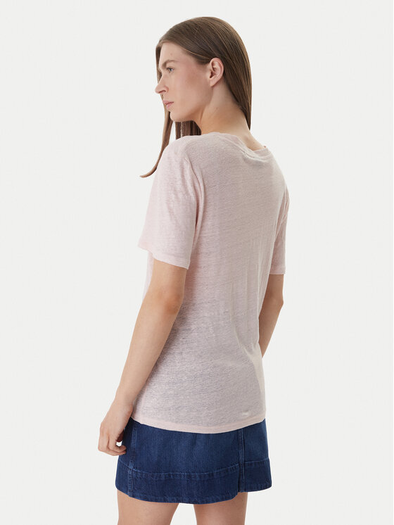 BOSS BOSS T-krekls C_Ela_1 50538645 Rozā Regular Fit