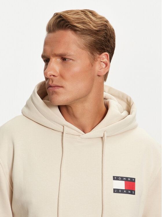 Tommy Jeans Tommy Jeans Μπλούζα Essential DM0DM20738 Μπεζ Regular Fit