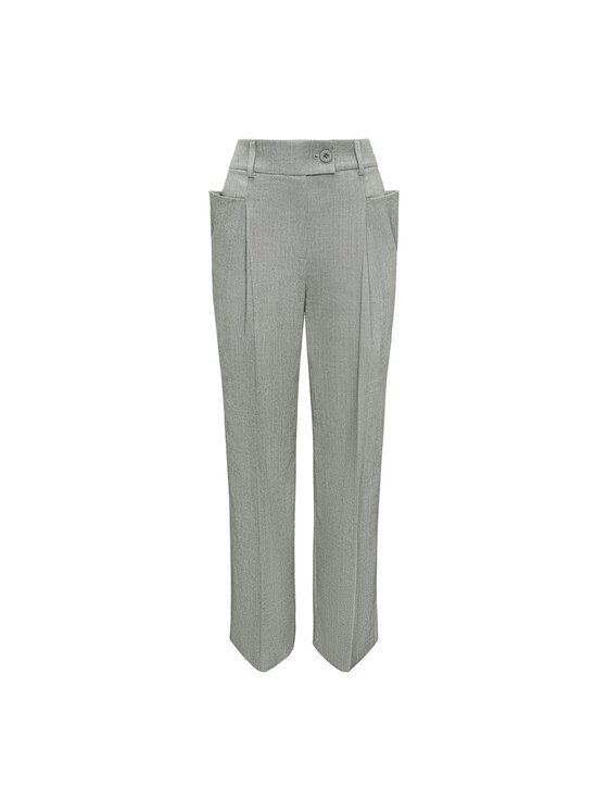 La Mania La Mania Pantalone da abito HOURS Grigio Classic Fit
