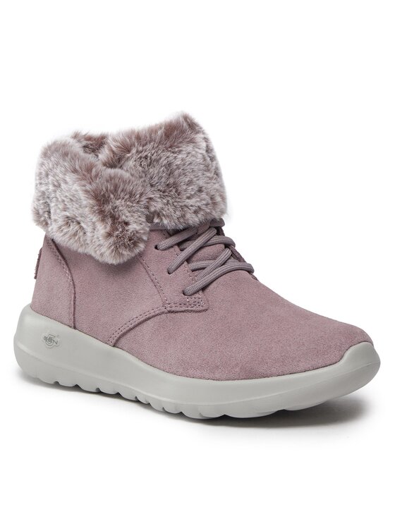 Skechers Skechers Polokozačky On-The-Go Joy Plush Dreams 144042/LAV Fialová