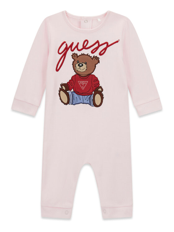 Guess Guess Romper H6RW01 KA6W4 Růžová Regular Fit