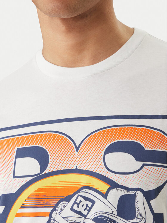 DC Shoes DC Shoes T-krekls Manteca Tribute EDYZT04360 Balts Regular Fit