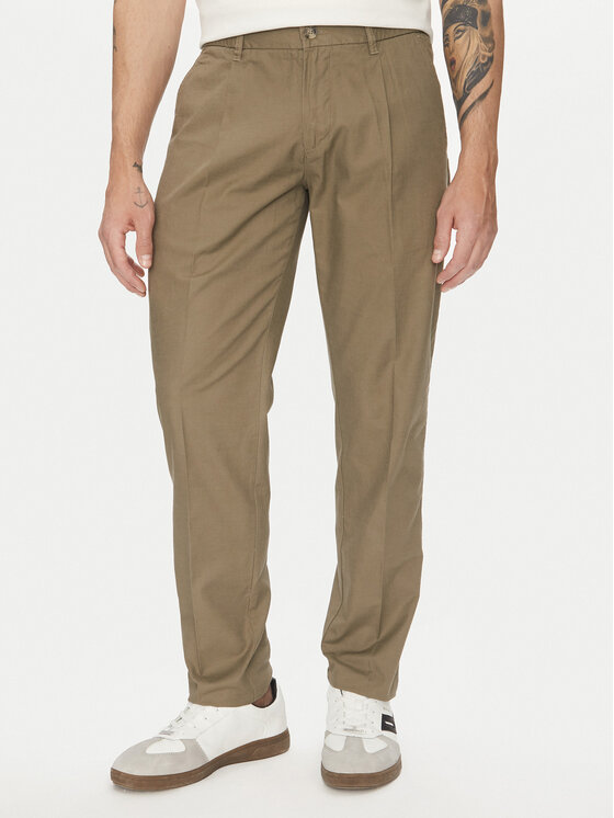 Marc O'Polo Marc O'Polo Chinos 523 1340 10134 Zöld Tapered Fit