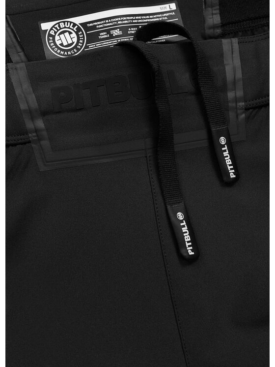 PITBULL PITBULL Legginsy SMALL LOGO Czarny Regular Fit