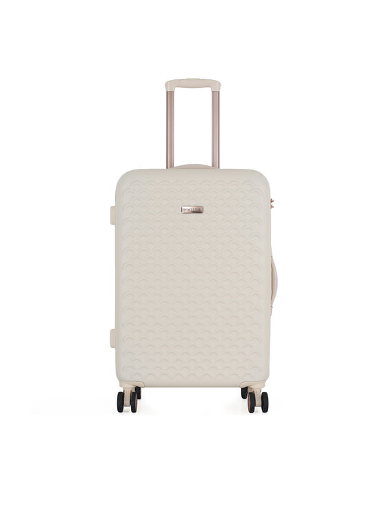 Semi Line Semi Line Среден куфар T5791-2 Екрю