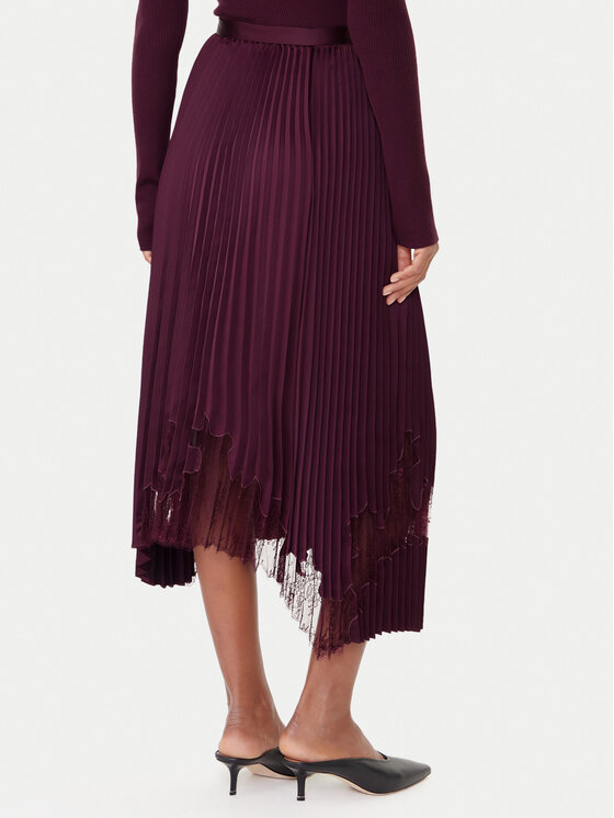 BOSS BOSS Plisēti svārki Velacey 50546594 Violets Regular Fit