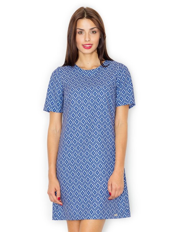 FIGL FIGLFIGL Vestito M519 Multicolore Regular Fit