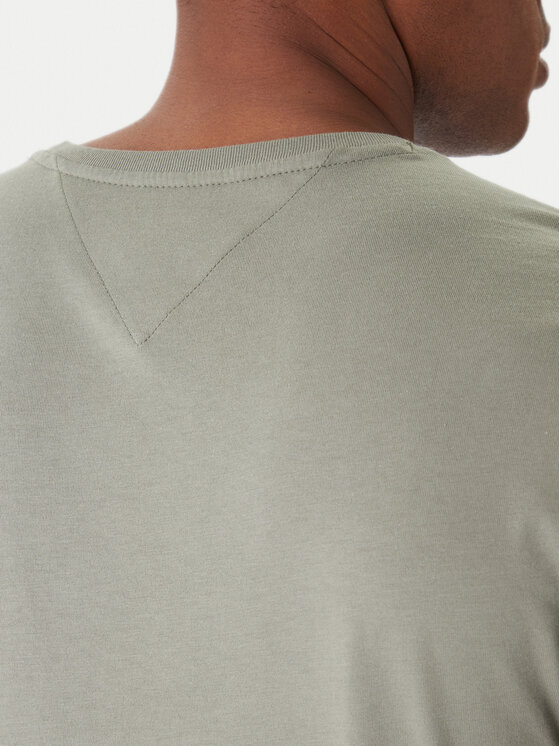 Tommy Jeans Tommy Jeans Tricou DM0DM04411 Verde Slim Fit