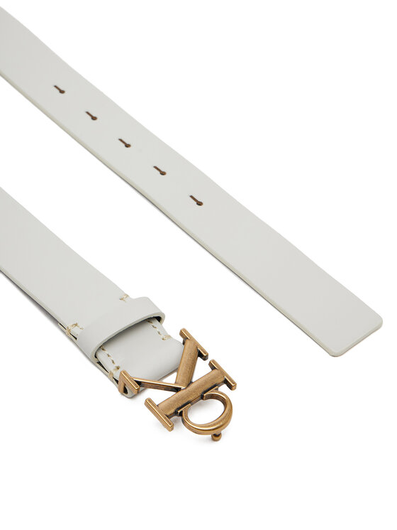 Calvin Klein Jeans Calvin Klein Jeans Жіночий ремінь Monogram Placque Buckle 30Mm LV04K7002G Білий