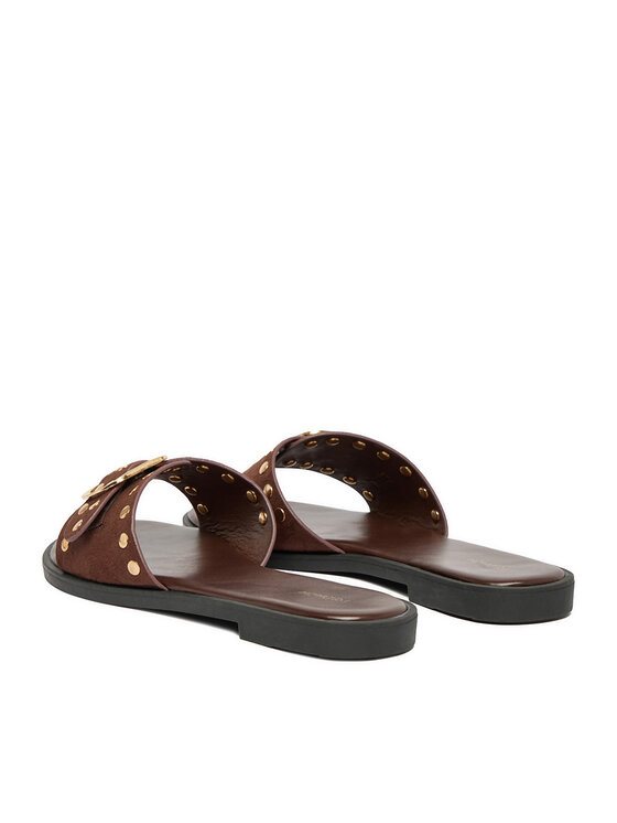 DeeZee DeeZee Παντόφλες CEO-LB-F9963-YLD Καφέ