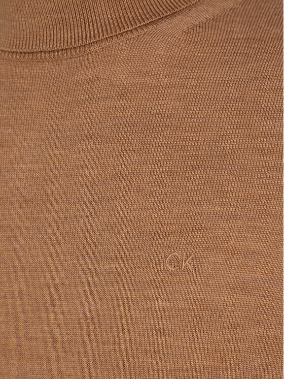 Calvin Klein Calvin Klein Dolčevita Superior K10K110420 Smeđa Slim Fit
