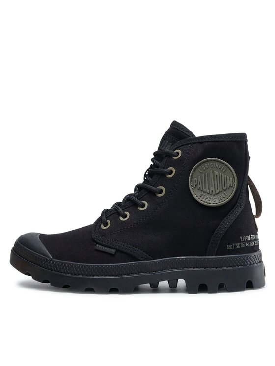 Palladium Palladium Trapery Pampa Hi Htg Supply 77356-001-M Czarny