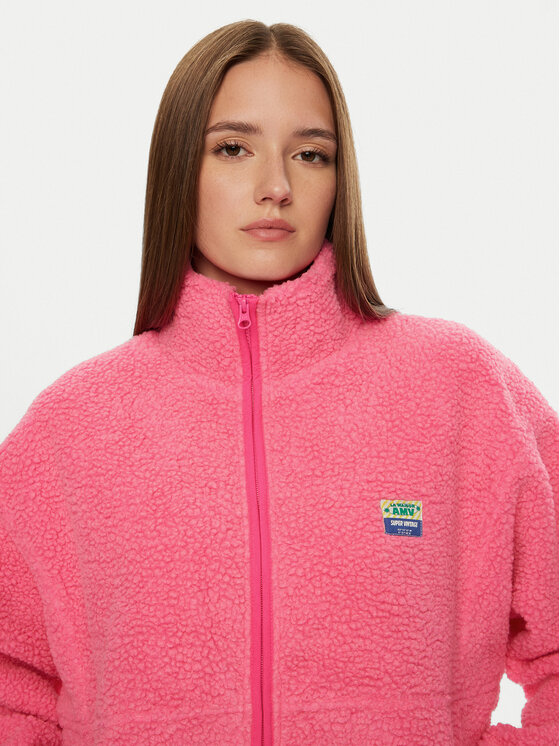 American Vintage American Vintage Полар Hoktown HOK16CE24 Розов Relaxed Fit