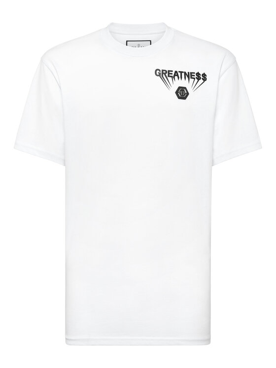 PHILIPP PLEIN PHILIPP PLEIN T-Shirt 26261 Bílá Regular Fit