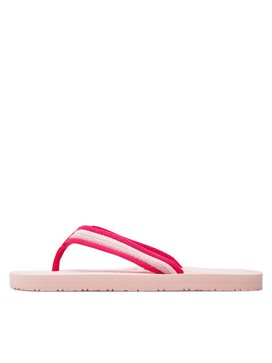 Tommy Hilfiger Tommy Hilfiger Japanke Logo Print Flip Flop T3A8-33294-0058 S Ružičasta