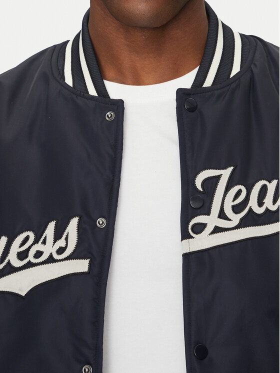 Guess Jeans Guess Jeans Bomber dzseki M5RL54 WHAA2 Sötétkék Regular Fit