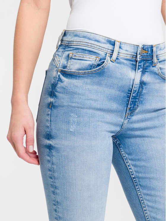 Cross Jeans Cross Jeans Jeansy P 429-134 Niebieski Super Skinny Fit