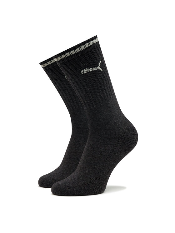 Puma Puma Zestaw 3 par wysokich skarpet unisex Sport Crew Stripe 3P 907941 Szary