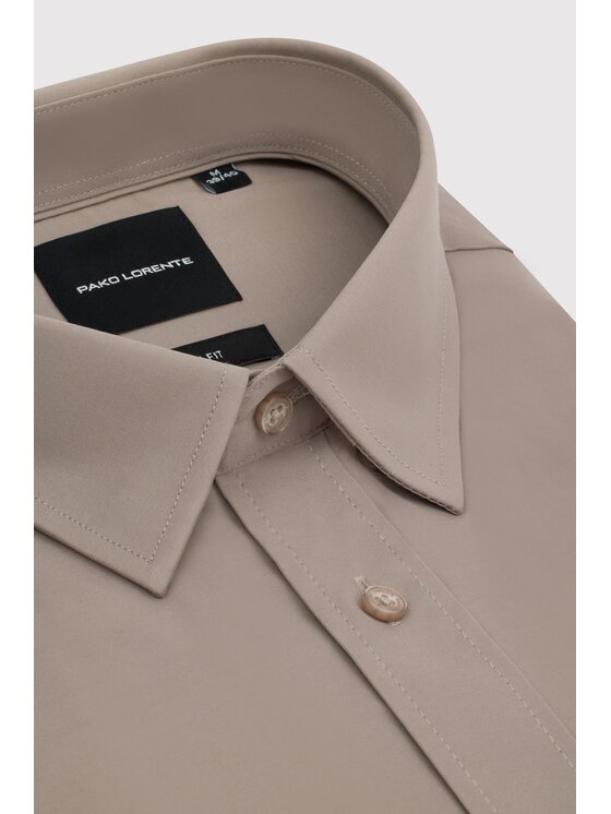 Pako Lorente Pako Lorente Koszula P26SF-1X-008 Brązowy Slim Fit