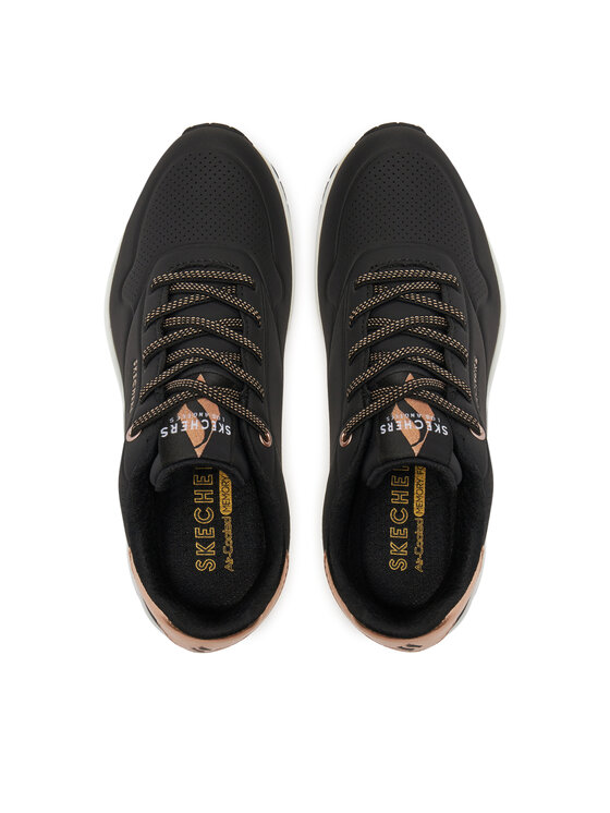 Skechers Skechers Sneakersy Uno Shimmer Away 155196/BLK Čierna