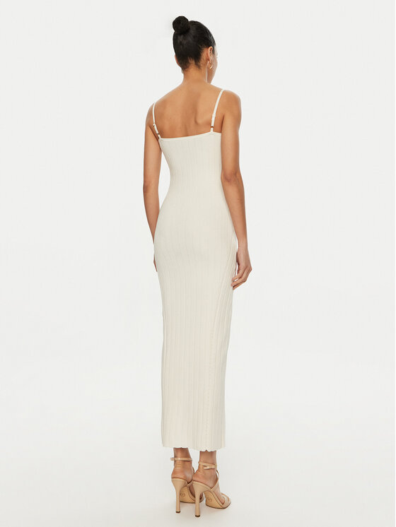 JACQUEMUS JACQUEMUS Strickkleid 24E241KN358-2355 Weiß Regular Fit