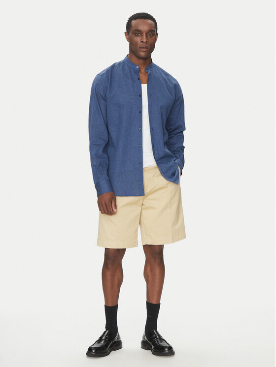 KARL LAGERFELD KARL LAGERFELD Hemd 605035 552627 Dunkelblau Regular Fit