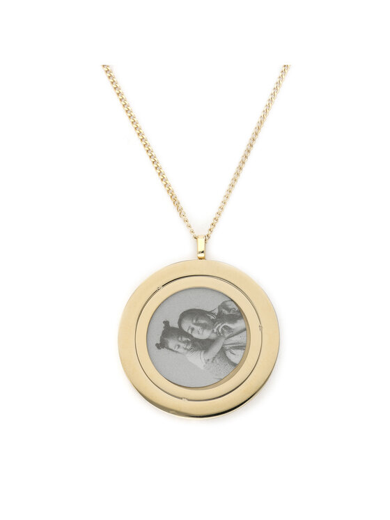 Fossil Fossil Colier Harlow Locket JF04738710 Auriu