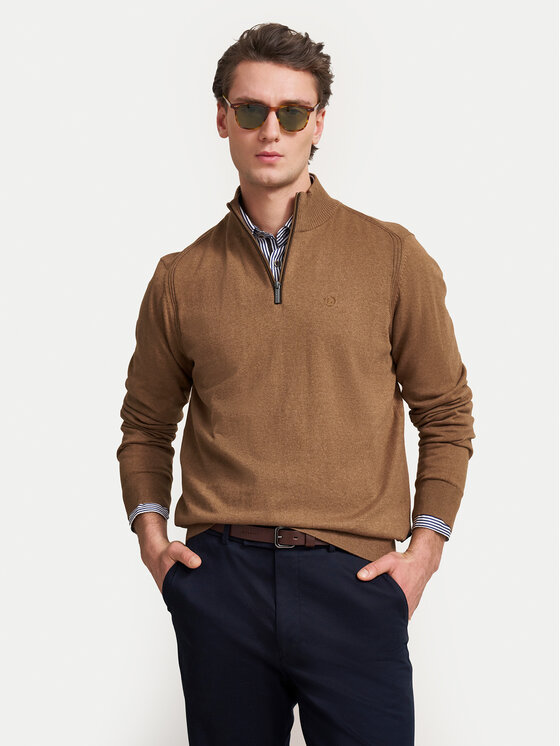 Bugatti Bugatti Pullover 7500 65520B Braun Regular Fit