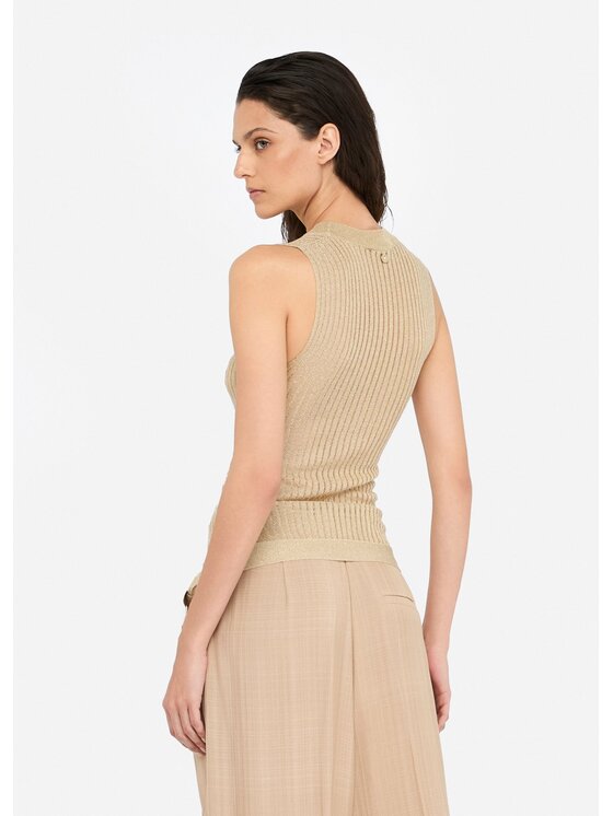 Liu Jo Liu Jo Maglione CF5102MS015A4356 Oro Slim Fit