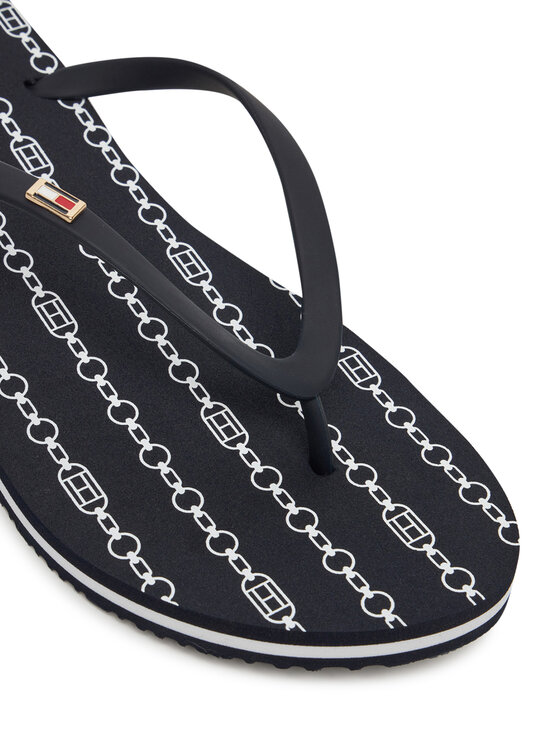 Tommy Hilfiger Tommy Hilfiger Čības uz pirksta FW0FW08518 Tumši zils