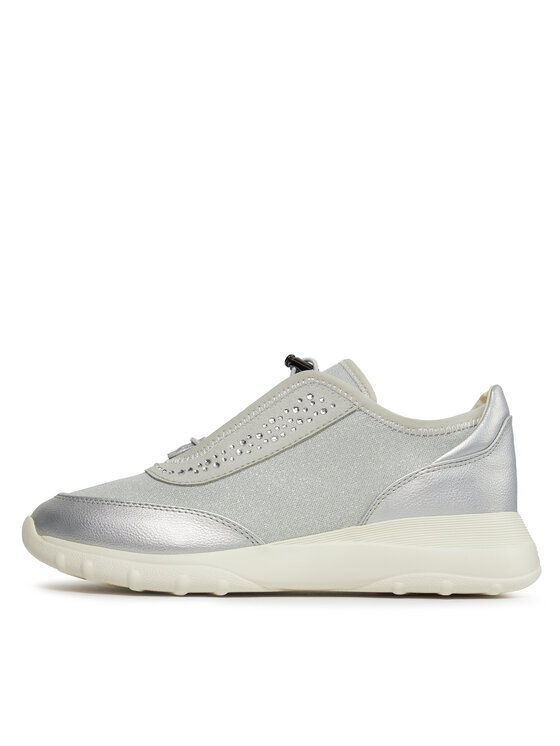 Geox Geox Laisvalaikio batai D Alleniee D35LPC 054AS C0898 Sidabrinė