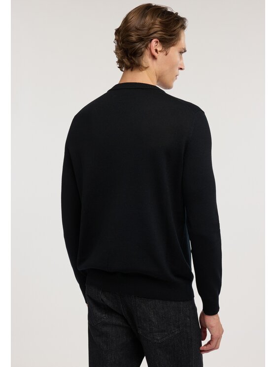 Trussardi Trussardi Kardigan M1508000210N033 Czarny Regular Fit