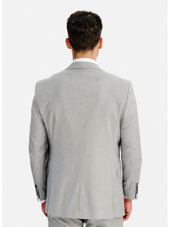 Pako Lorente Pako Lorente Marynarka P26SF-3G-031 Szary Slim Fit