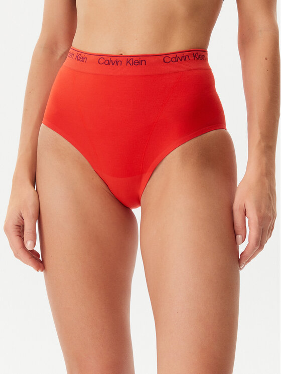 Chiloți clasici cu talie înaltă Calvin Klein Underwear Femei, Mărimea: M, Roșu, LV00QF8282