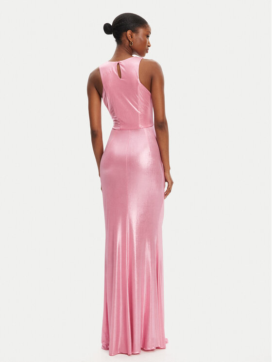 Babylon Babylon Večerní šaty MF0204 Růžová Regular Fit