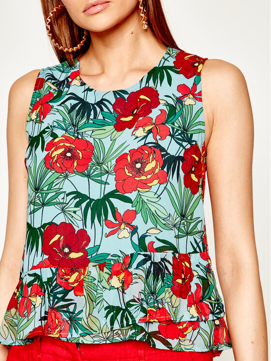 Blusa FA0412 T5975 Verde Regular Fit