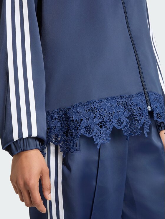 adidas adidas Kurtka bomber 168530 Niebieski jasny Loose Fit