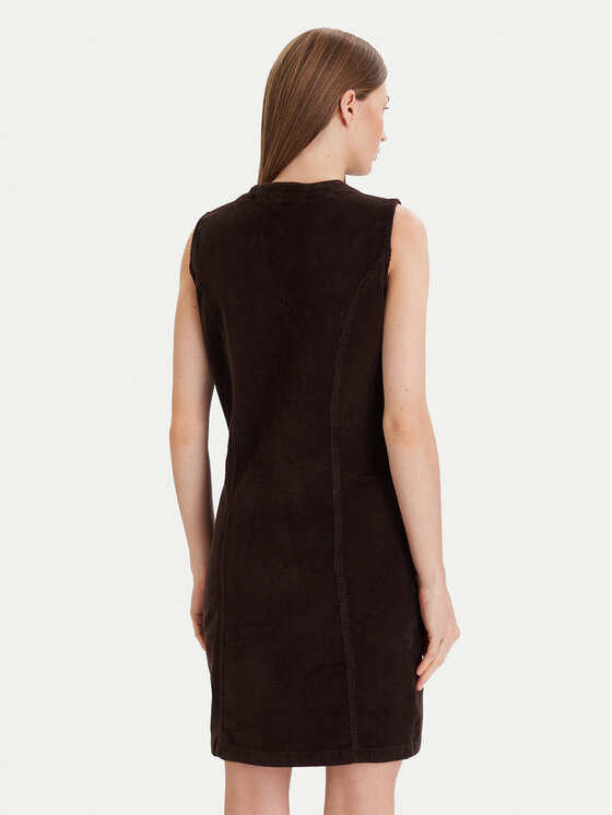 Vero Moda Vero Moda Každodenní šaty Eden 10333959 Hnědá Regular Fit