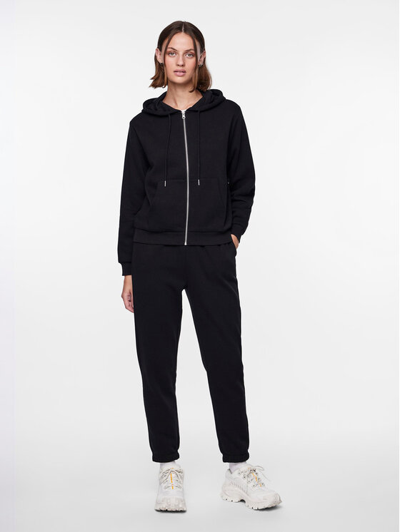 Pieces Pieces Majica dugih rukava 17140741 Crna Regular Fit