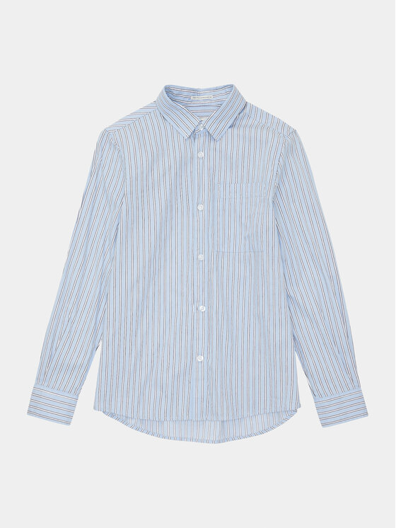Tom Tailor Tom Tailor Marškiniai 1037939 Žydra Regular Fit