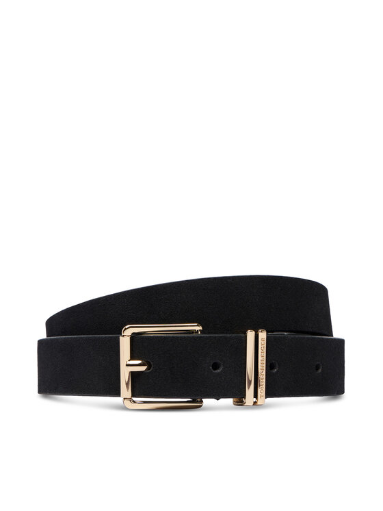 Tommy Hilfiger Tommy Hilfiger Pasek Th Square 2.5 Nb AW0AW19143 Czarny