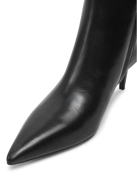 Calvin Klein Jeans Calvin Klein Jeans Čizme 60Mm Stiletto Heel Bootie YW0YW01836 Crna